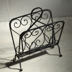 Porte-revue en fer forgé "Hermine"