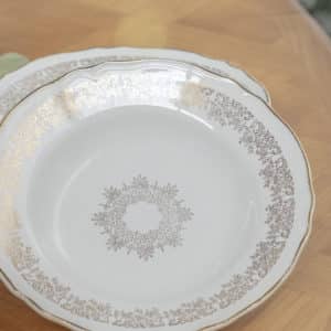 Lot de 3 assiettes creuses "Mylène"