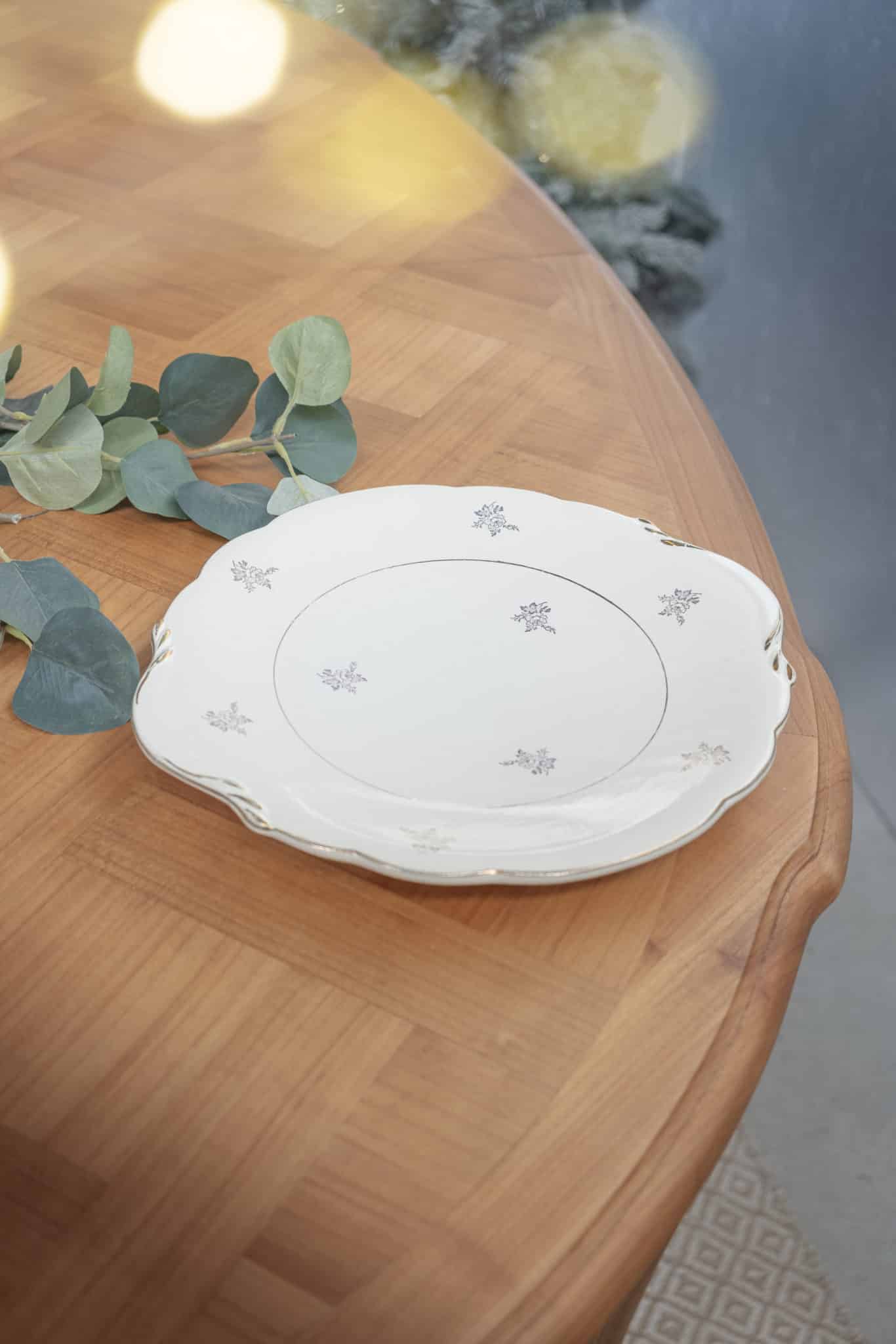Plat rond "Olympe"