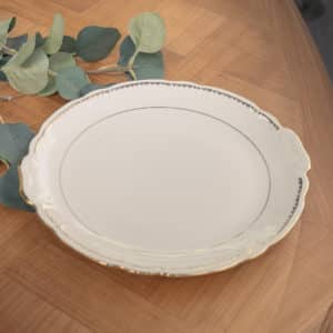 Plat rond "Cléophée"